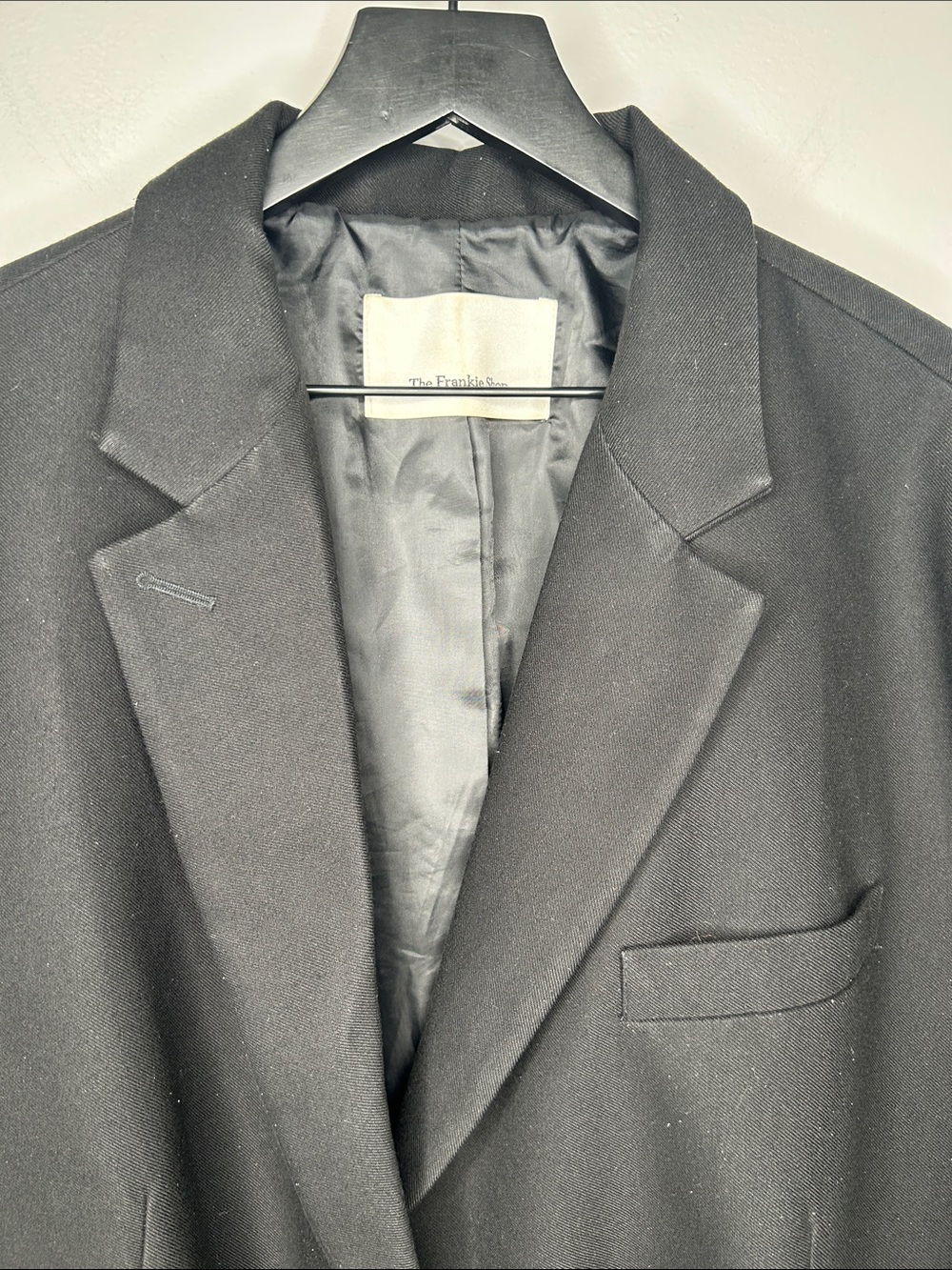 The Frankie Shop Black Oversized BEO Blazer Size XL - Picture 6 of 15